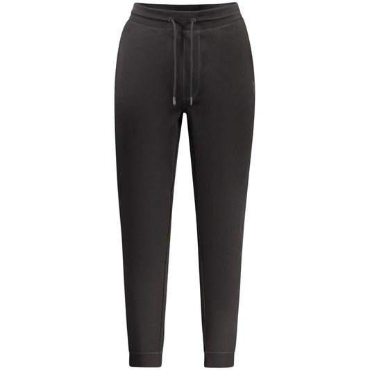 Black Cotton Men's Trouser