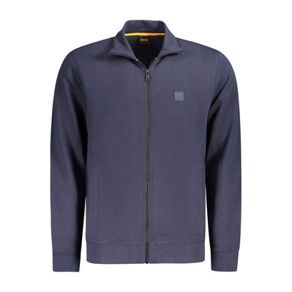 Blue Cotton Men's Sweatshirt