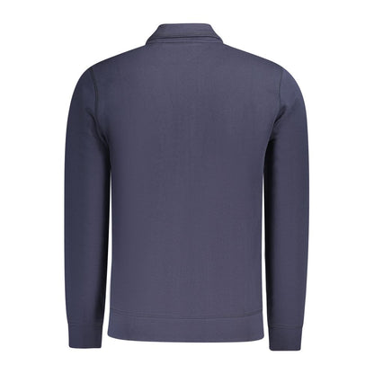 Blue Cotton Men's Sweatshirt