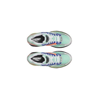 Green Synthetic Athletic Sneakers