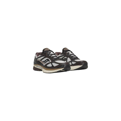 Brown Synthetic Athletic Sneakers