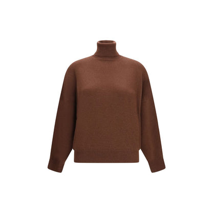 Brown Cashmere Turtleneck