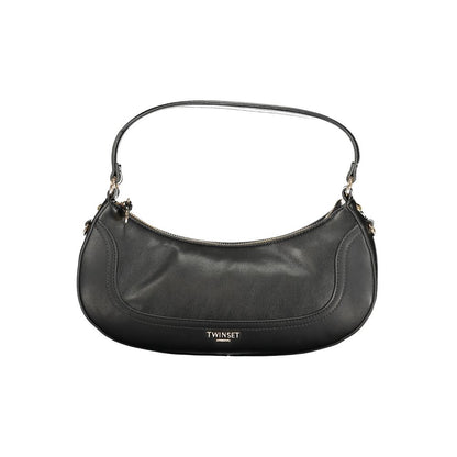 Black Polyurethane Womens Bag