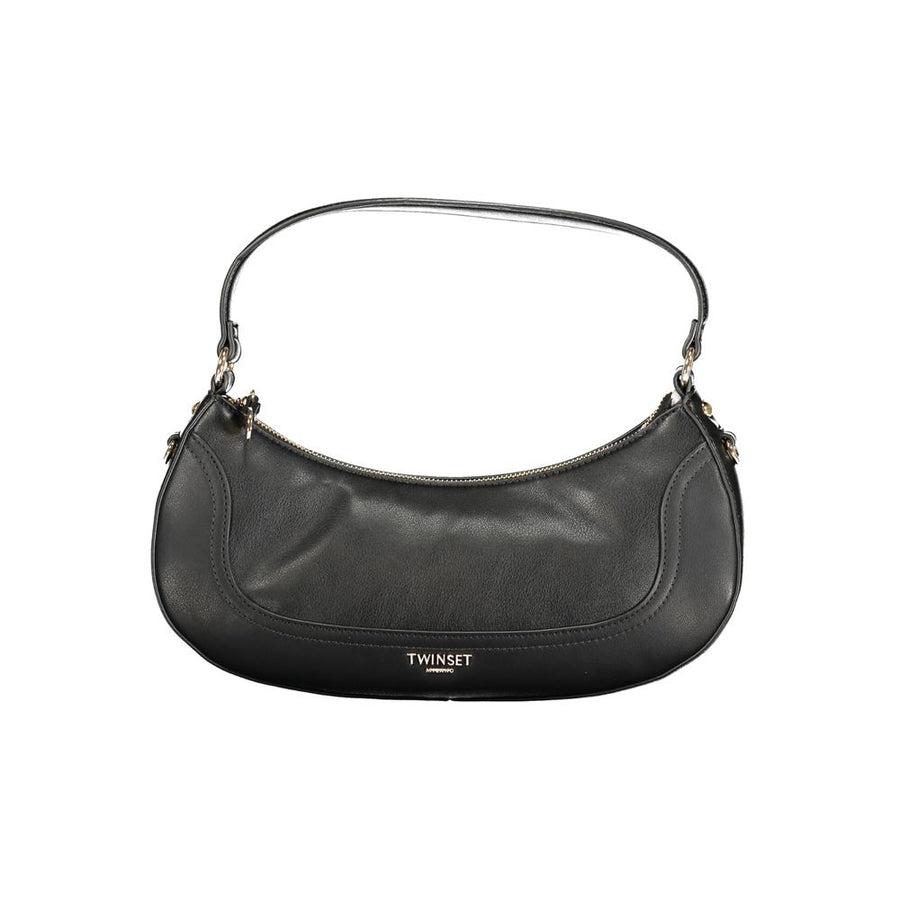 Black Polyurethane Womens Bag