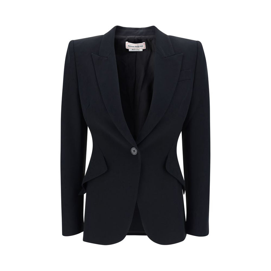 Black Acetate Blazer