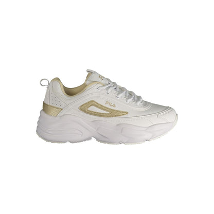 Bianco Polyurethane Women's Sneaker