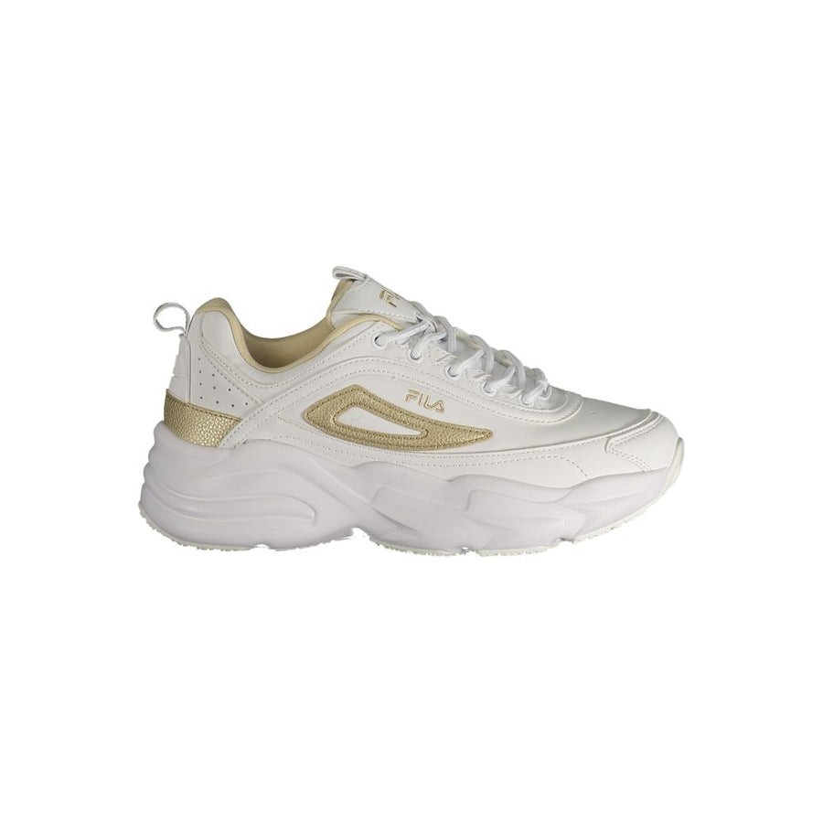 Bianco Polyurethane Women's Sneaker