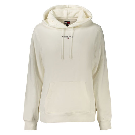 White Cotton Women's Sweatshirt