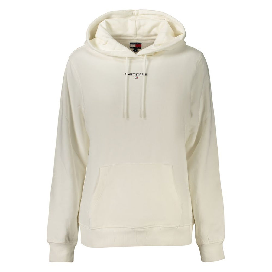 White Cotton Women's Sweatshirt