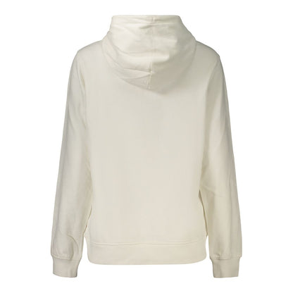 White Cotton Women's Sweatshirt