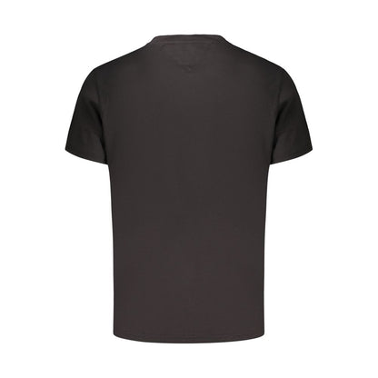 Black Cotton Men's T-Shirt