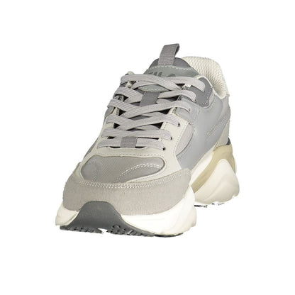 Grey Polyurethane Women's Sneaker