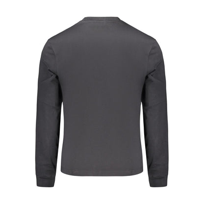 Black Cotton Men's T-Shirt