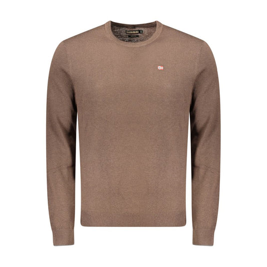 Brown Wool Sweatshirt