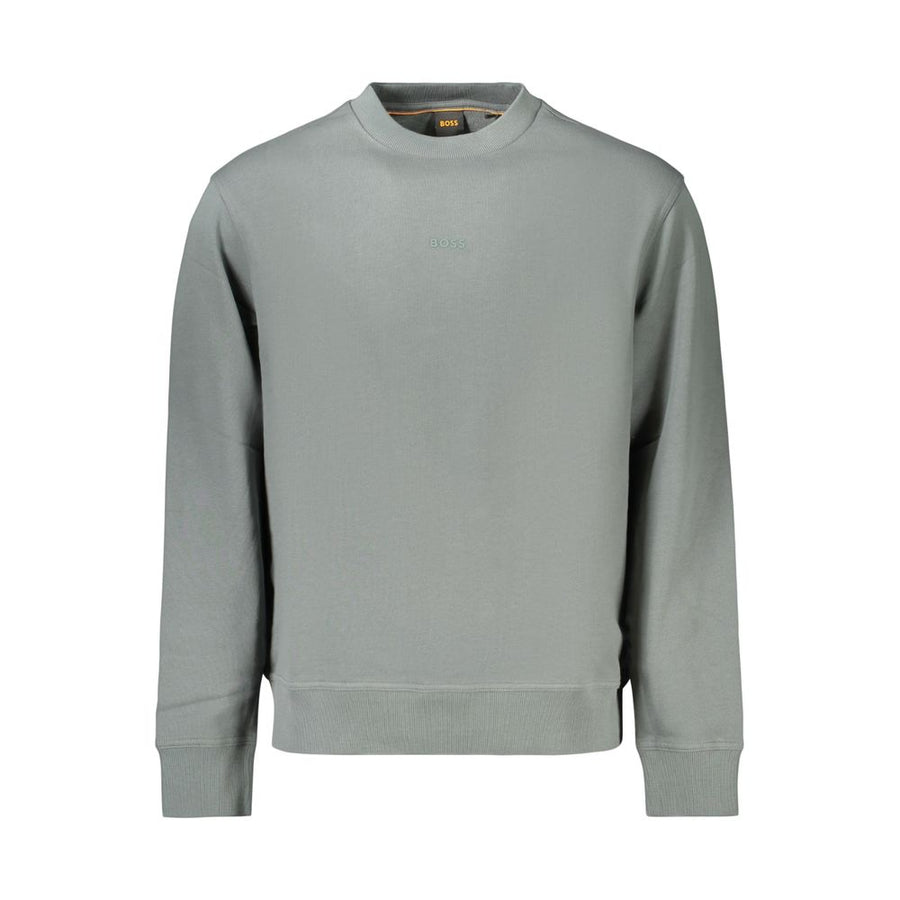 Green Cotton Sweatshirt