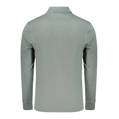 Green Cotton Polo Shirt