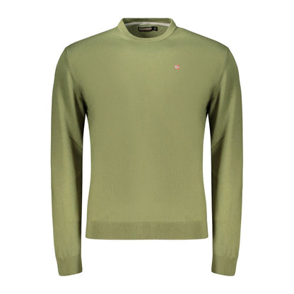 Green Cotton Sweatshirt