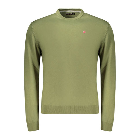 Green Cotton Sweatshirt
