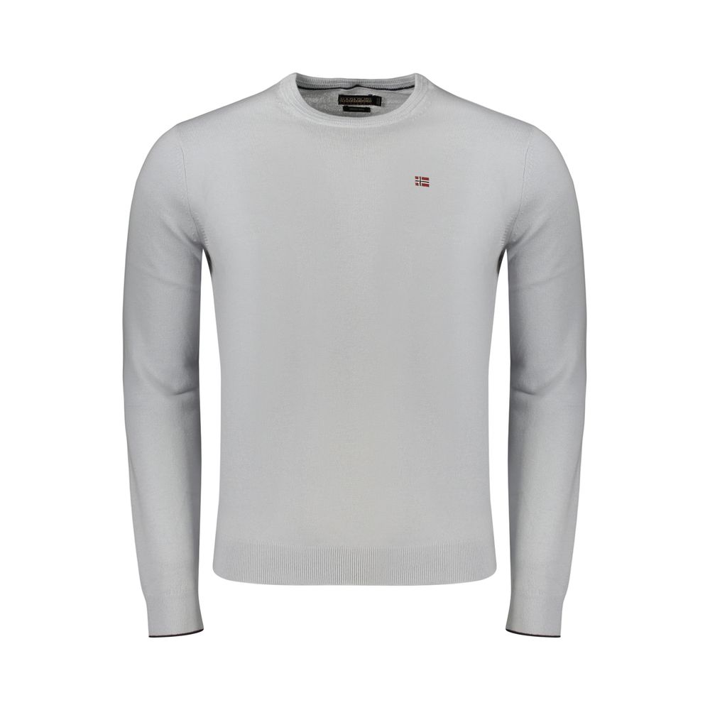 Gray Wool Men's Sweater