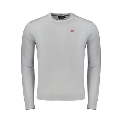 Gray Wool Men's Sweater
