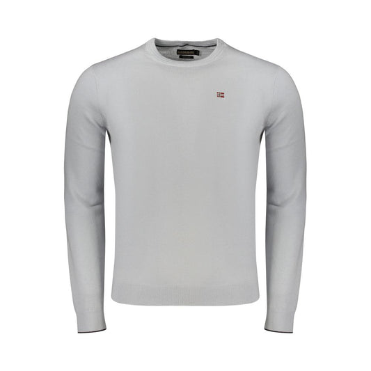 Gray Wool Men's Sweater