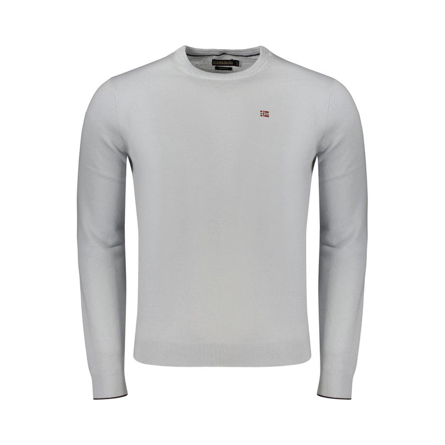 Gray Wool Men's Sweater