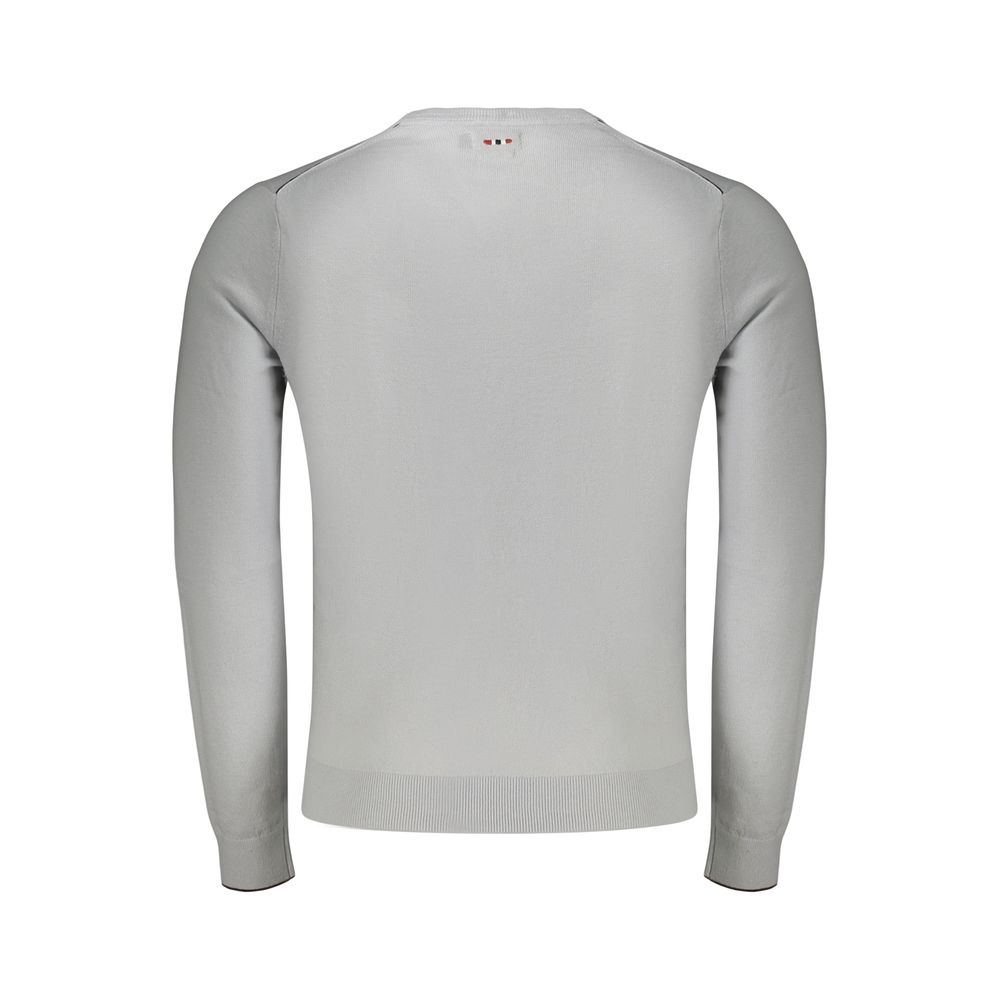 Gray Wool Men's Sweater
