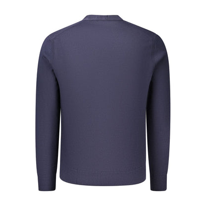 Blue Wool Sweatshirt