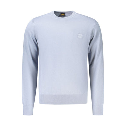 Blue Cotton Sweatshirt