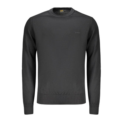 Black Wool Sweatshirt