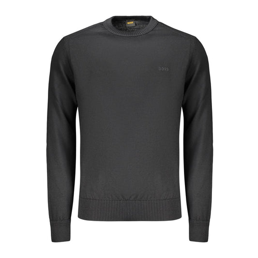 Black Wool Sweatshirt