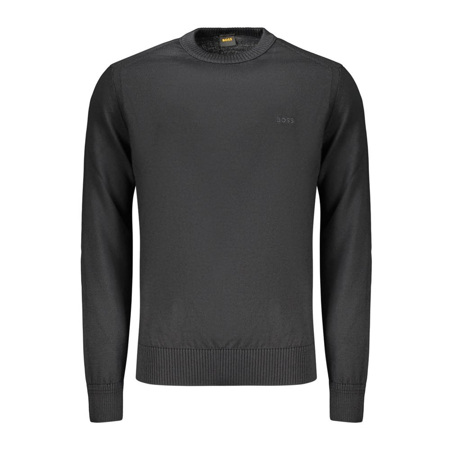 Black Wool Sweatshirt