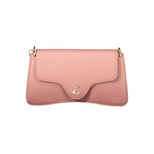 Pink Leather Handbag