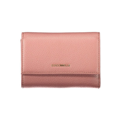 Pink Leather Wallet