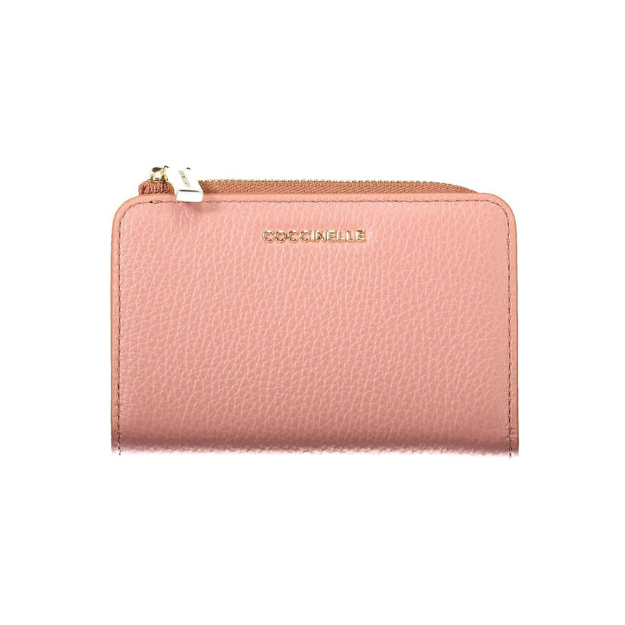 Pink Leather Wallet