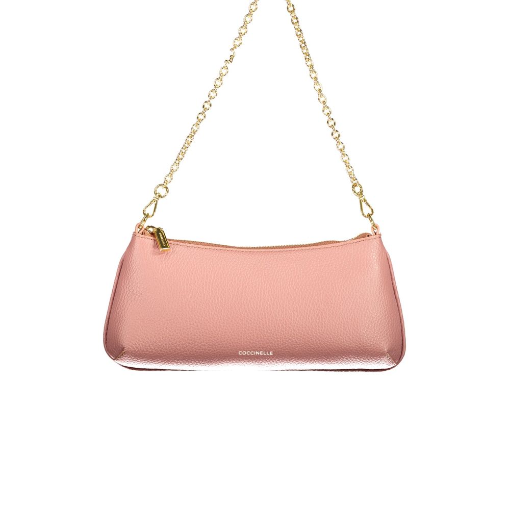 Pink Leather Handbag