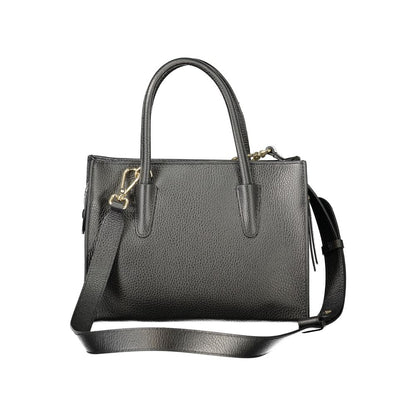 Black Leather Handbag