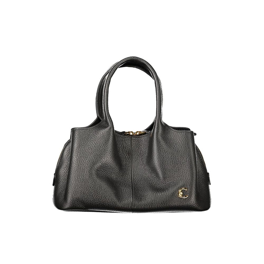 Black Leather Handbag