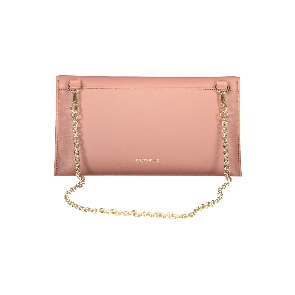 Pink Leather Handbag