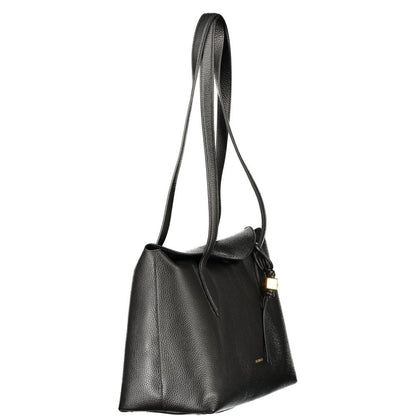 Black Leather Handbag