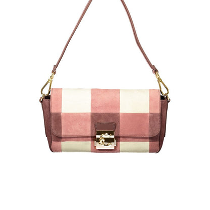 Pink Leather Handbag