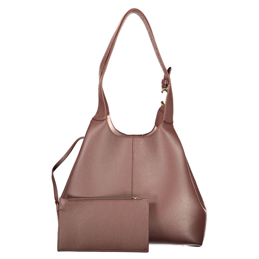 Brown Leather Handbag