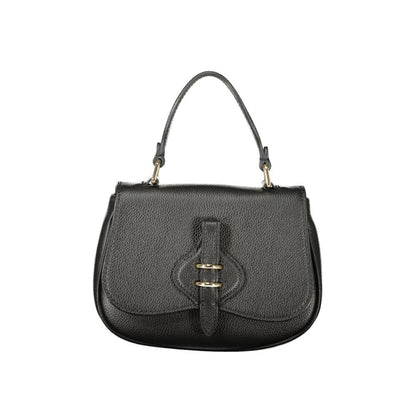 Black Leather Handbag
