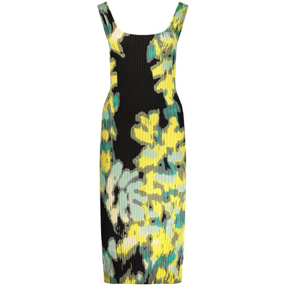 Black Viscose Women's Dress