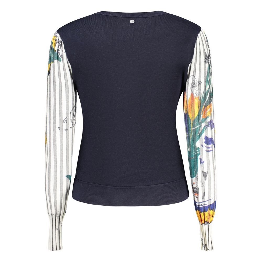Blue Wool Sweatshirt