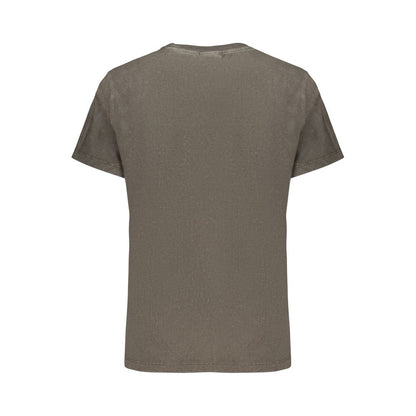Gray Cotton Women's T-Shirt