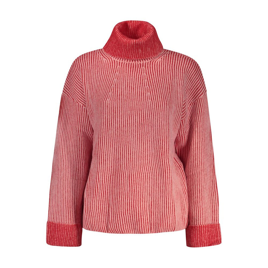Red Wool Turtleneck