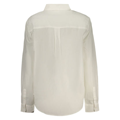 White Cotton Dress Shirt