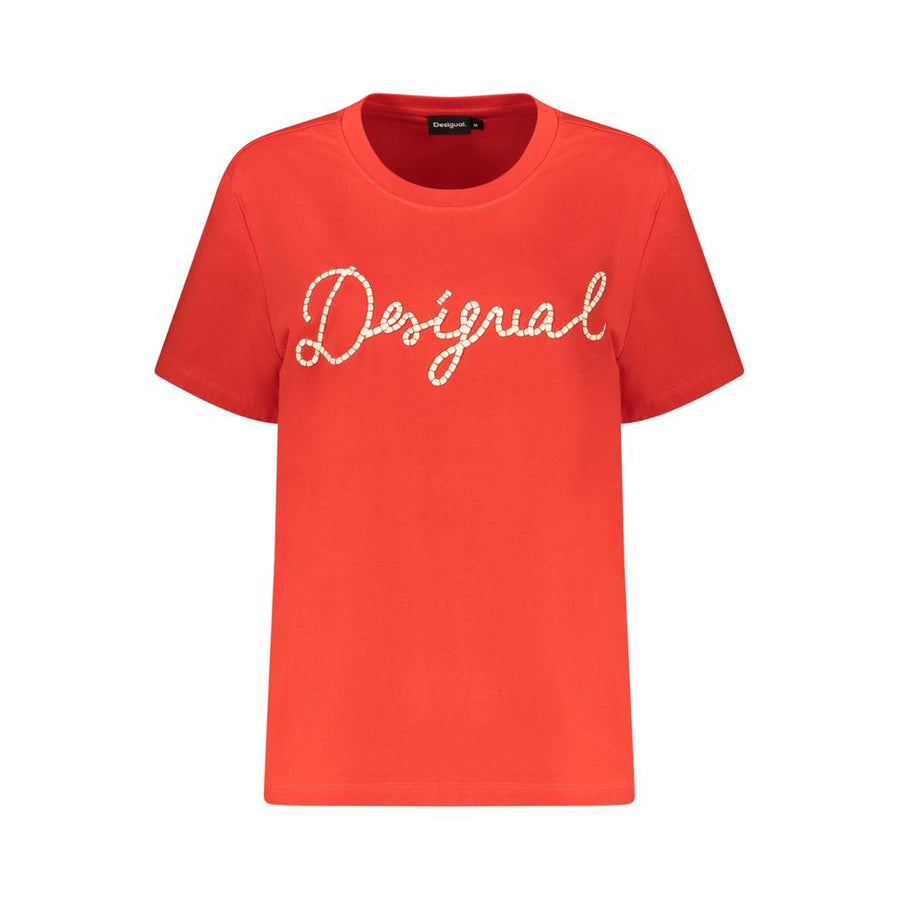 Red Cotton T-Shirt