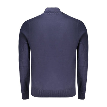 Blue Wool Men's Sweater